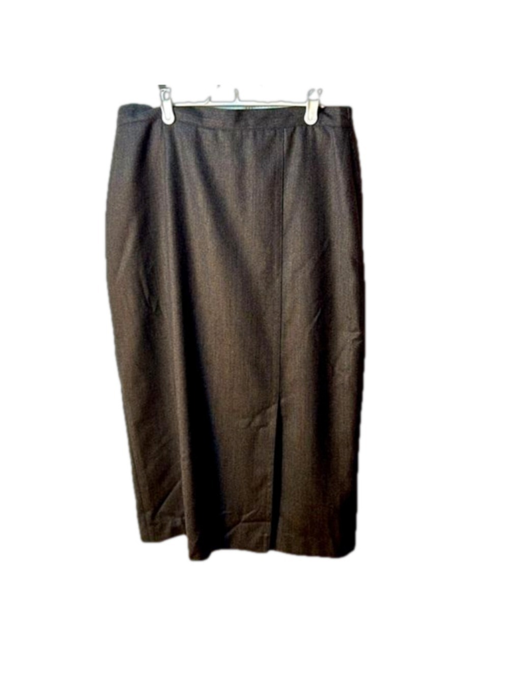 Vintage Conrad C Wool Pencil Maxi Skirt Size 14